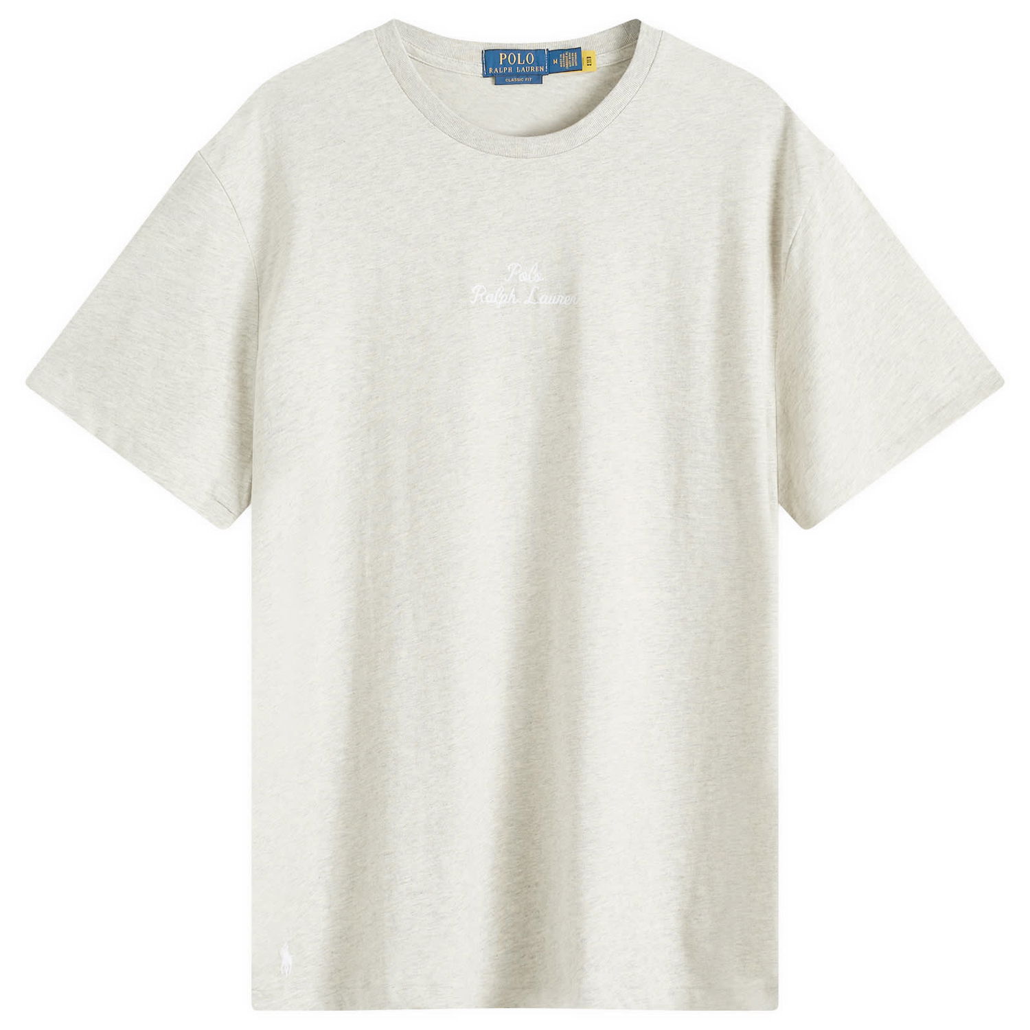 Tričko Polo by Ralph Lauren Ralph Lauren Classic Fit Embroidered Script Logo T-Shirt Šedá | 710936585012, 0