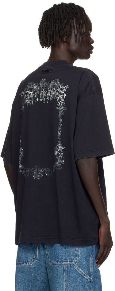 Tričko VETEMENTS Vetements Cradle of Filth Oversized T-Shirt Čierna | UCF76TR800B, 2