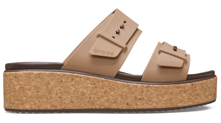 Tenisky a topánky Crocs Brooklyn Cork Buckle Sandals Béžová | 211252-2JJ, 0
