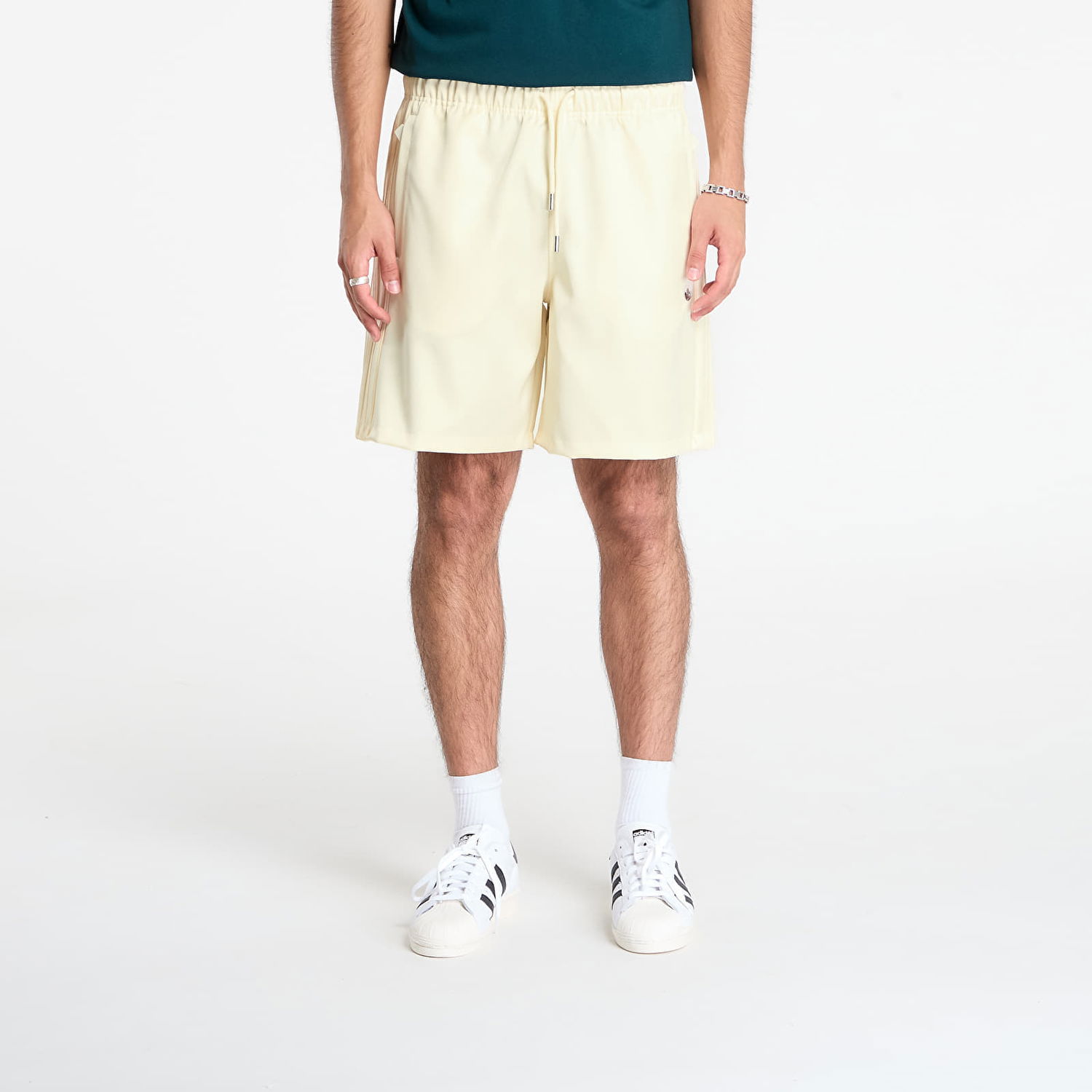 Šortky adidas Originals Satin Short Crew Shorts Žltá | JV7605, 0