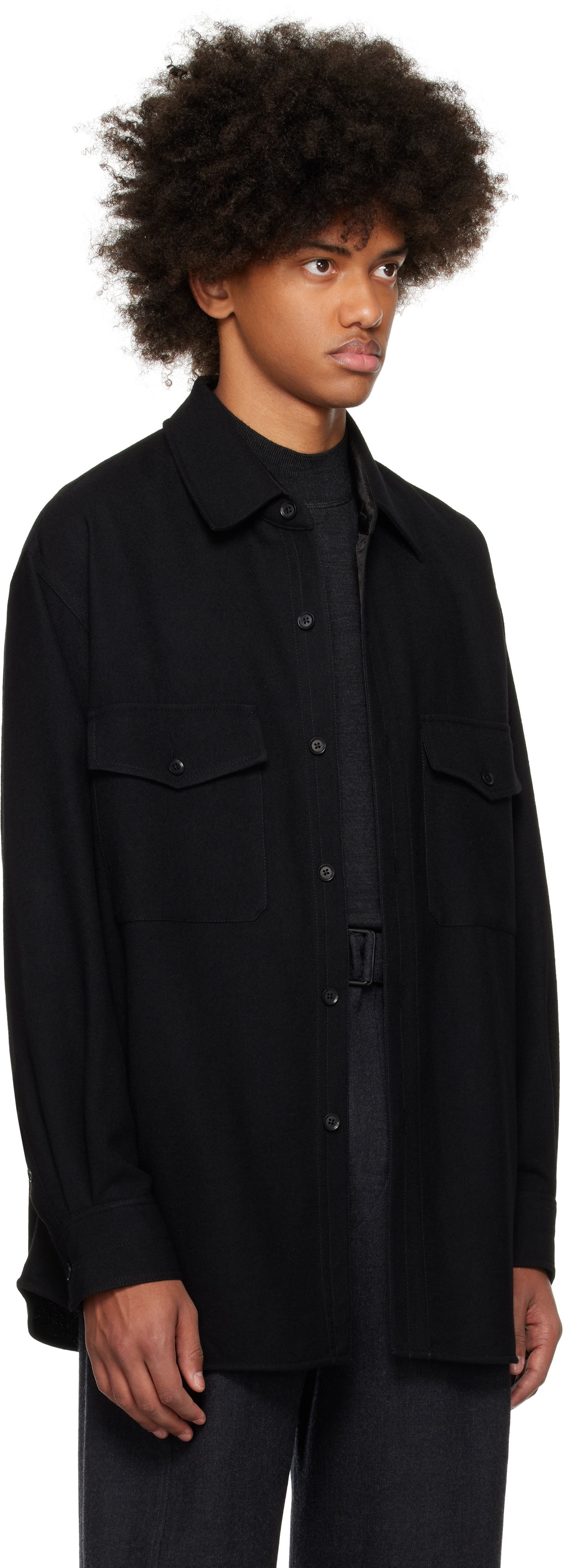 Lemaire Two Pockets Overshirt