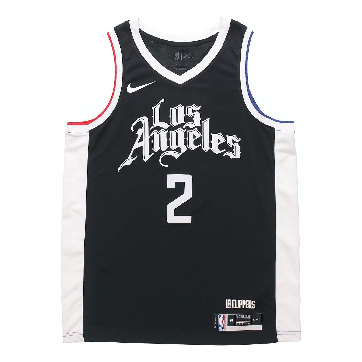 Dres Nike NBA Los Angeles Clippers Leonard #2 Basketball Jersey Čierna | CN1735-017, 0