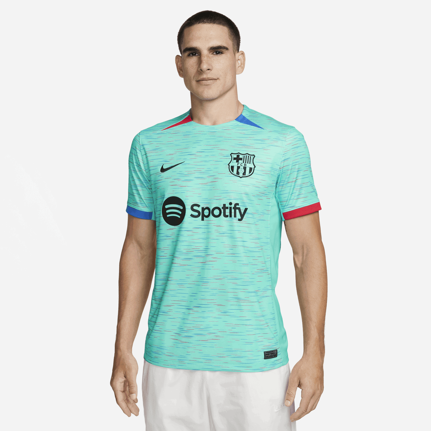 Dres Nike Dri-FIT FC Barcelona Stadium 2023/24 Third Jersey Tyrkysová | DX9820-487, 0