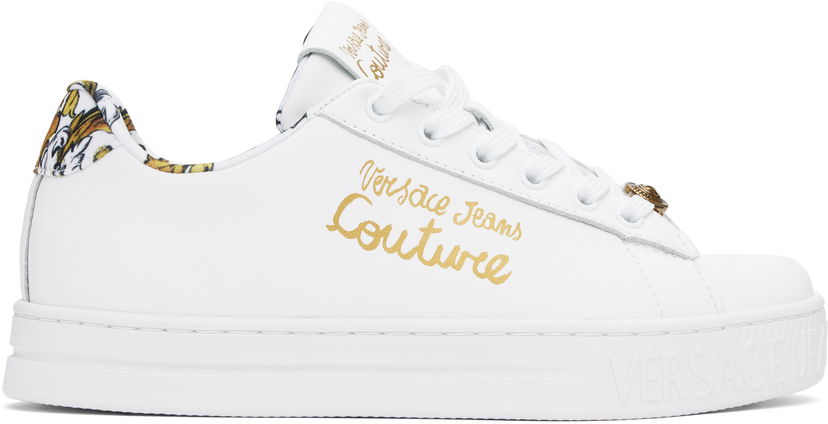 Tenisky a topánky Versace Versace Jeans Couture Court 88 Biela | E78VA3SKL_EZPB09