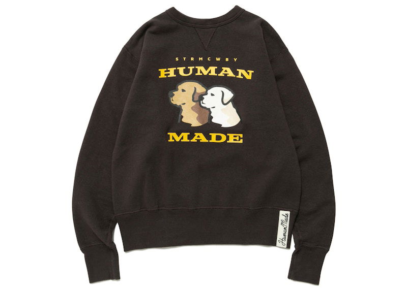 Mikina Human Made Sweatshirt with Print Čierna | HM25CS011, 0