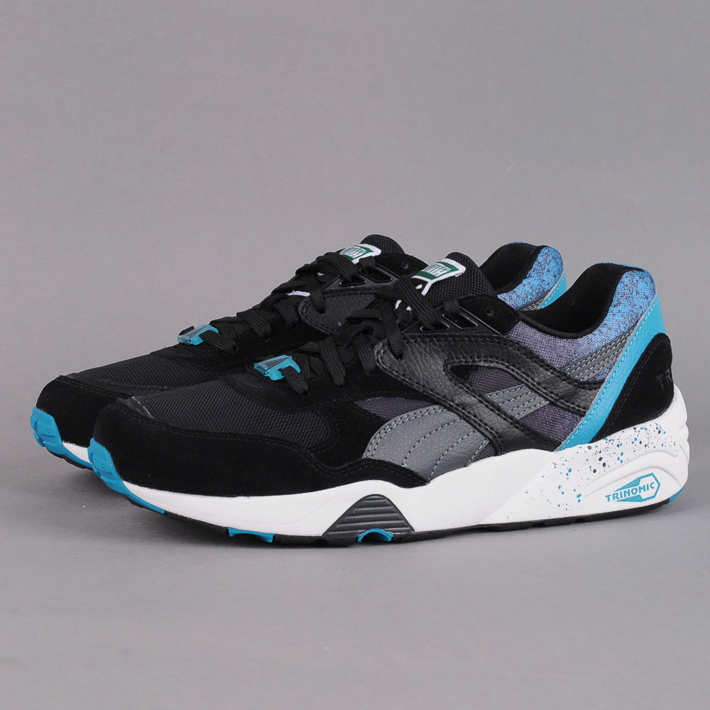Tenisky a topánky Puma R698 Splatter black - capri breeze Čierna | 358628 01, 0