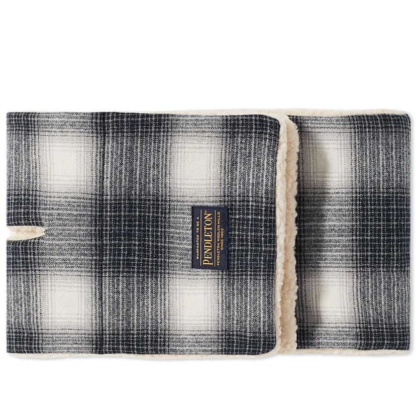 Šál Neighborhood Neighborhood x Pendleton Check Boa Muffler Navy | 2221508N-AC01S-BLK