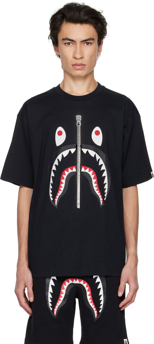 Tričko BAPE WGM Edition Shark Čierna | 001CSI801010M, 0