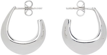Náušnice LEMAIRE LEMAIRE Curved Mini Drop Earrings Metalická | AC278 LO0042, 0