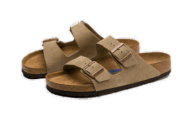 Tenisky a topánky Birkenstock Arizona Suede Leather Soft Footbed Béžová | 0951301/0951303, 1