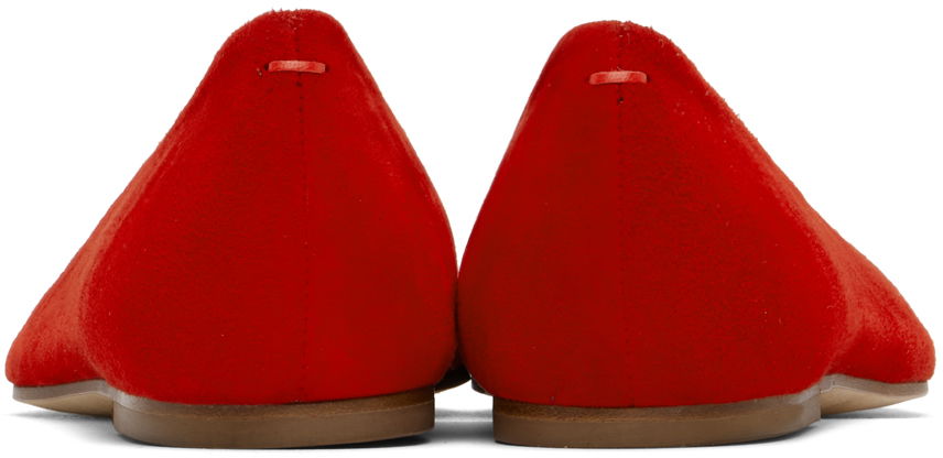 Oblečenie Aeyde Aeyde Cassy Ballerina Flats Červená | A11-FL-SNDP8 FL130-FW24-406-017, 1