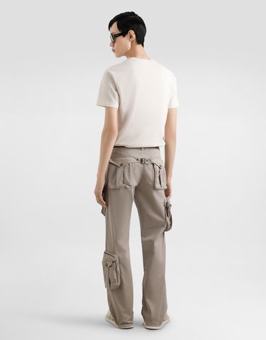 Cargo nohavice Dolce & Gabbana Dolce & Gabbana Re-Edition Cargo Cotton Trousers Béžová | GV0QETG8MQ3M0132, 2