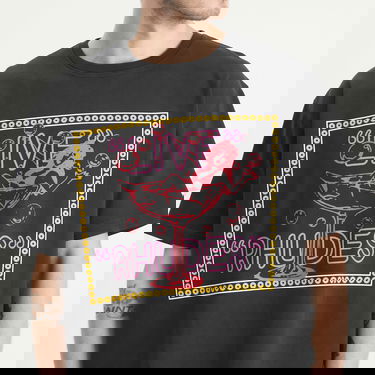 Tričko Rhude Rhude Live Graphic T-Shirt, Size Large Čierna | RHPF25TT04012-0027, 5