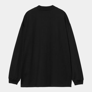 Tričko Carhartt WIP Long Sleeve Schooling Mockneck T-Shirt Carhartt WIP Čierna | I035447_4, 1