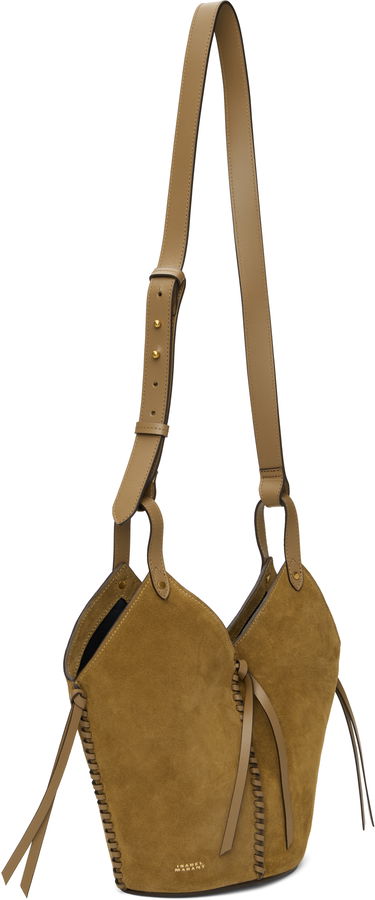 Kabelka ISABEL MARANT Isabel Marant Tampa Mini Suede Shoulder Bag Hnedá | PM0067FA-C2C13M, 1