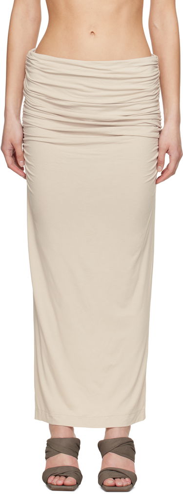 Sukňa Entire Studios Entire Studios Surge Maxi Skirt Béžová | ESW-S25-7011-ST, 0