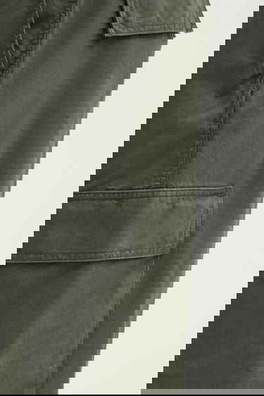 Cargo nohavice Carhartt WIP Kade Loose Fit Cotton Cargo Pants Zelené | I035585.2ZX06, 4