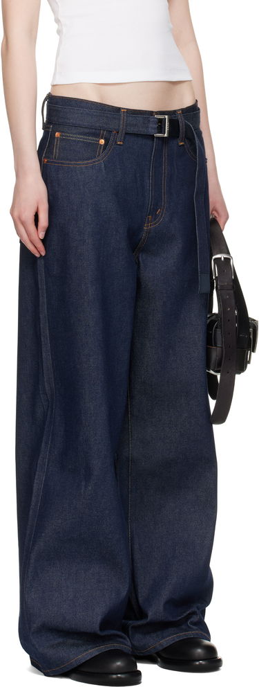 Džínsy sacai Levi's Edition Wide-Leg Jeans by Sacai Modrá | 25-0962S, 4