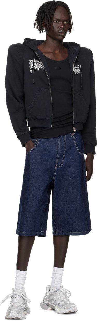 Šortky VETEMENTS Vetements Hip-Hop Denim Shorts Modrá | UH76DP125N, 3