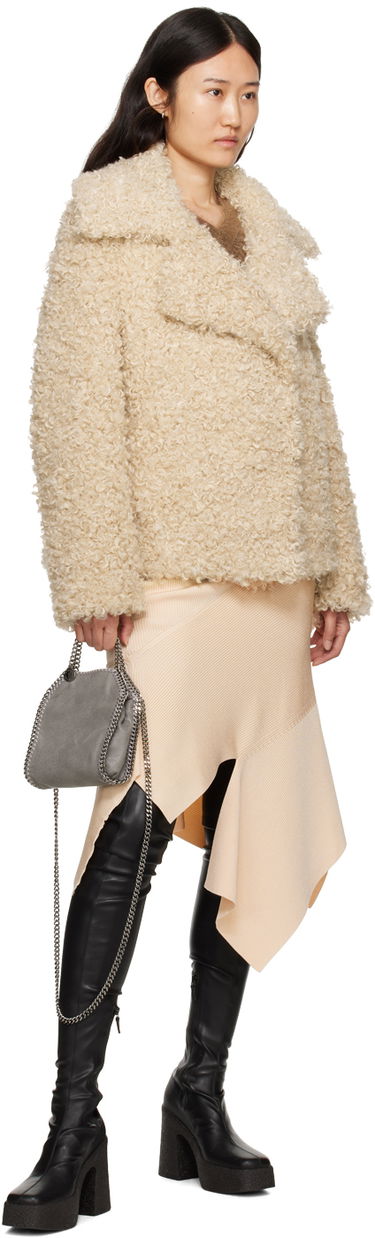 Bunda Stella McCartney Teddy Faux-Shearling Jacket Béžová | 6600523CU902, 3