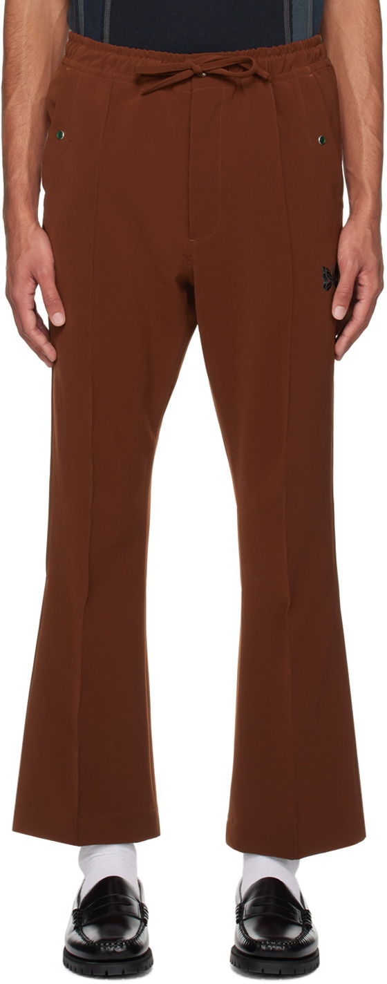 Nohavice Needles Cowboy Trousers Hnedá | NS151, 0