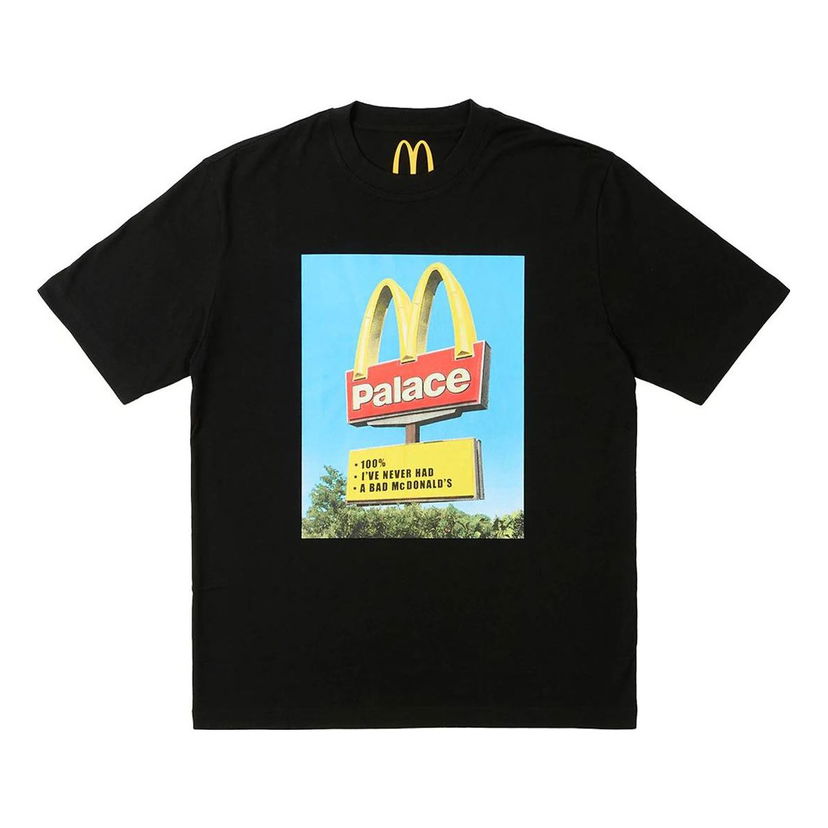 Tričko Palace Palace x McDonald's Sign Graphic T-Shirt Čierna | P25TS340