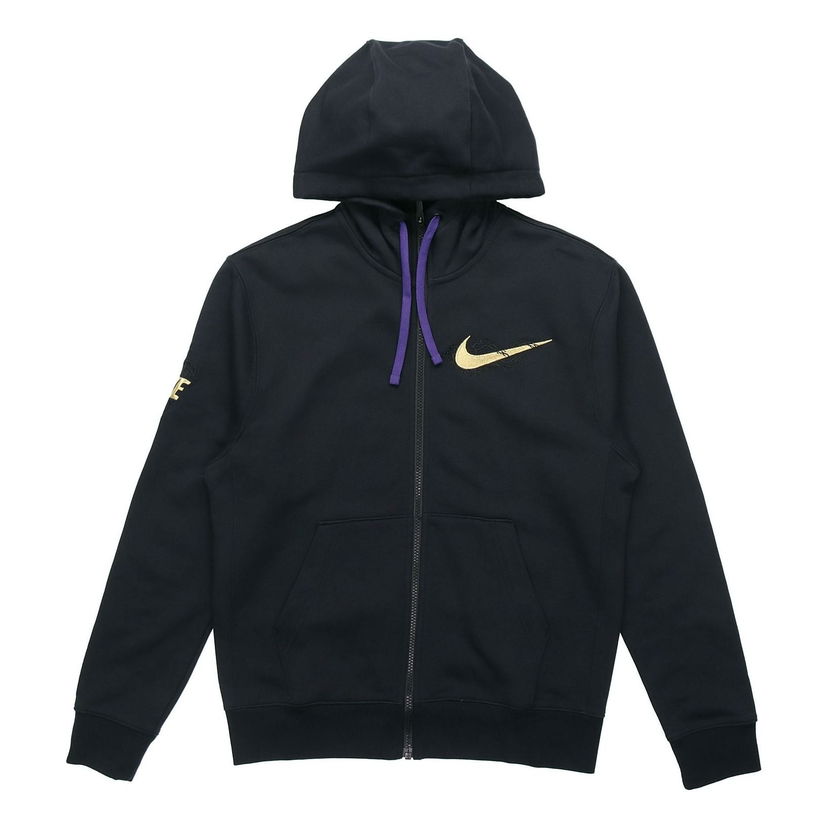 Mikina Nike Nike Fleece Lined Full-Zip Hoodie Čierna | CU8094-010