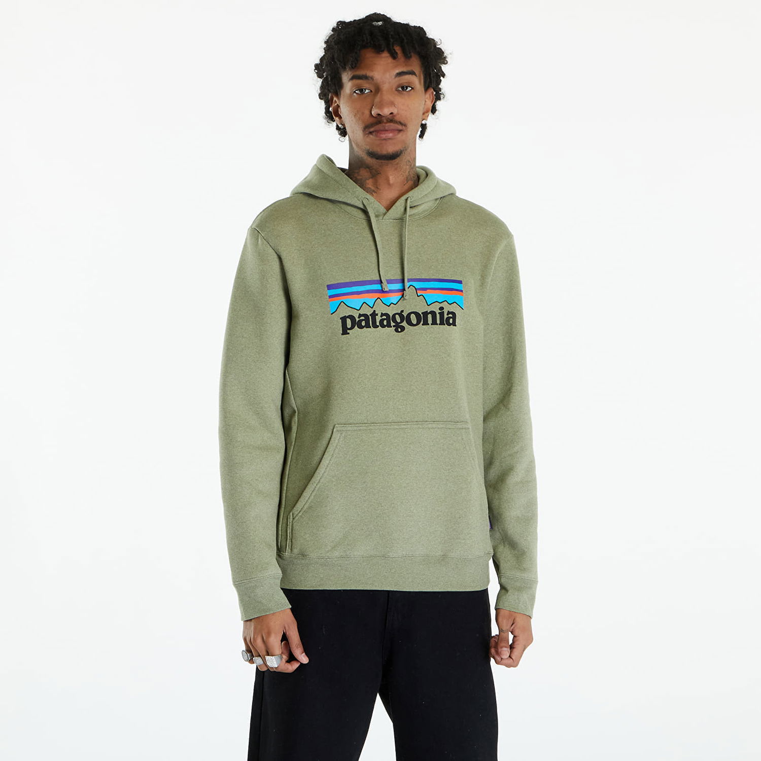 Mikina Patagonia P-6 Logo Uprisal Hoody Buckhorn Green Zelené | 39622 BUGR, 0