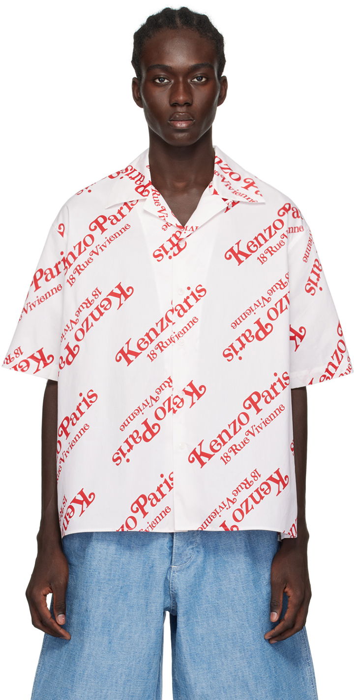 Košeľa KENZO Paris VERDY Edition Shirt "Off-White" Biela | FE55CH1119P4, 0
