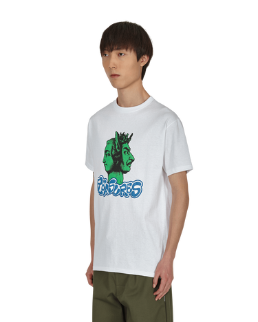 Tričko Pleasures Two Face T-Shirt Biela | P21W046 WHITE, 2