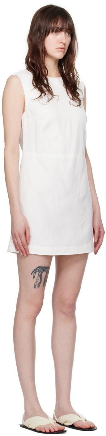 Šaty Loulou de Saison Loulou de Saison Hoya Minidress Biela | HOYA, 1