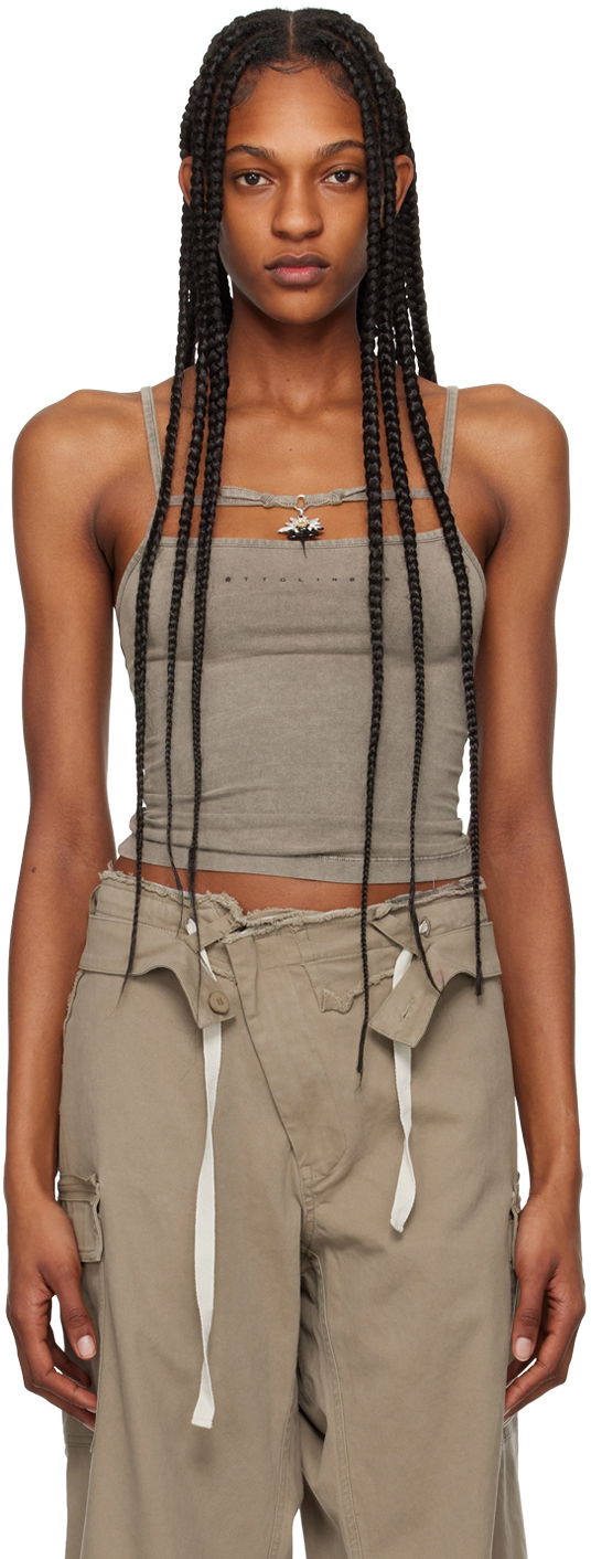 Tielko Ottolinger Ottolinger Charmed Tank Top Šedá | 1503804, 0