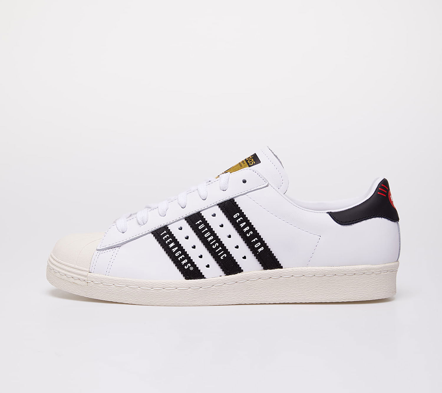 Tenisky a topánky adidas Originals Pharrell Williams Superstar 80s Human Made Biela | FY0728, 0