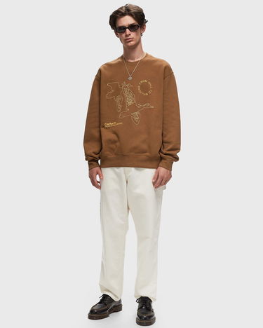 Mikina Carhartt WIP Flying Ducks Sweat Hnedá | I033938-HZ.XX, 1