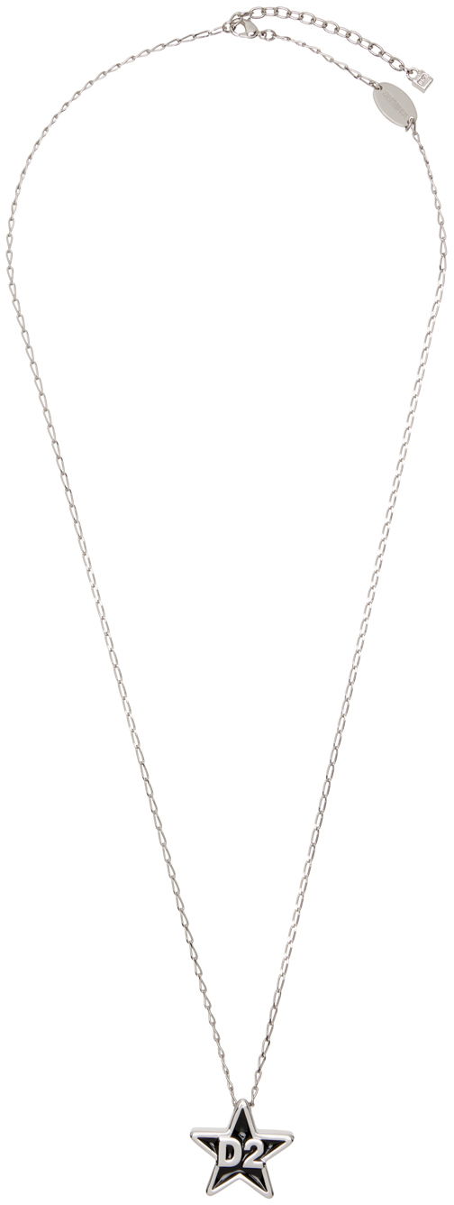 Náhrdelník DSQUARED2 Star Pendant Necklace Metalická | NEM0279_89400001_M912, 0