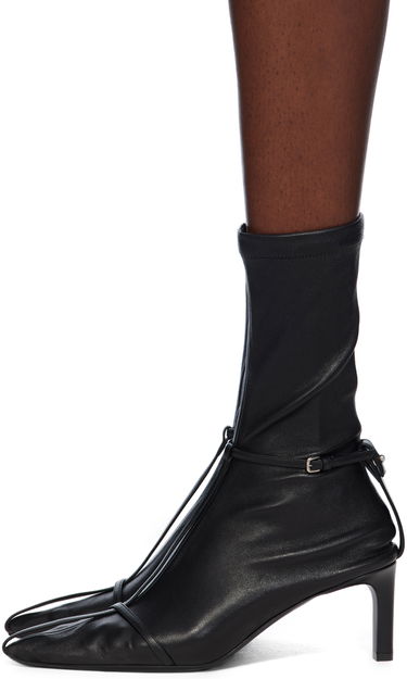 Oblečenie Jil Sander Jil Sander Stretch Nappa Ankle Boots Čierna | J15WU0085_P7083, 2