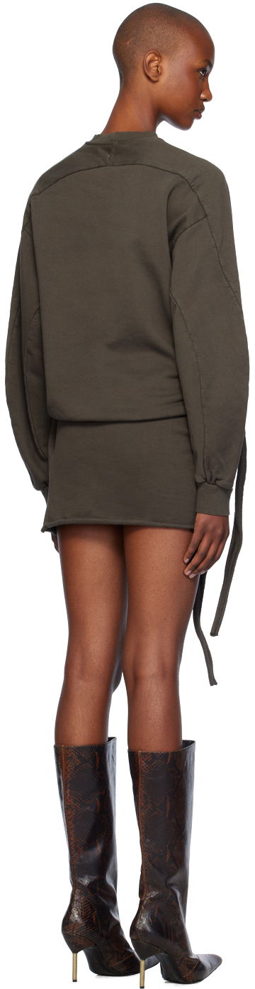 Šaty Ottolinger Ottolinger Drape Jersey Minidress Zelené | 1150303521, 2