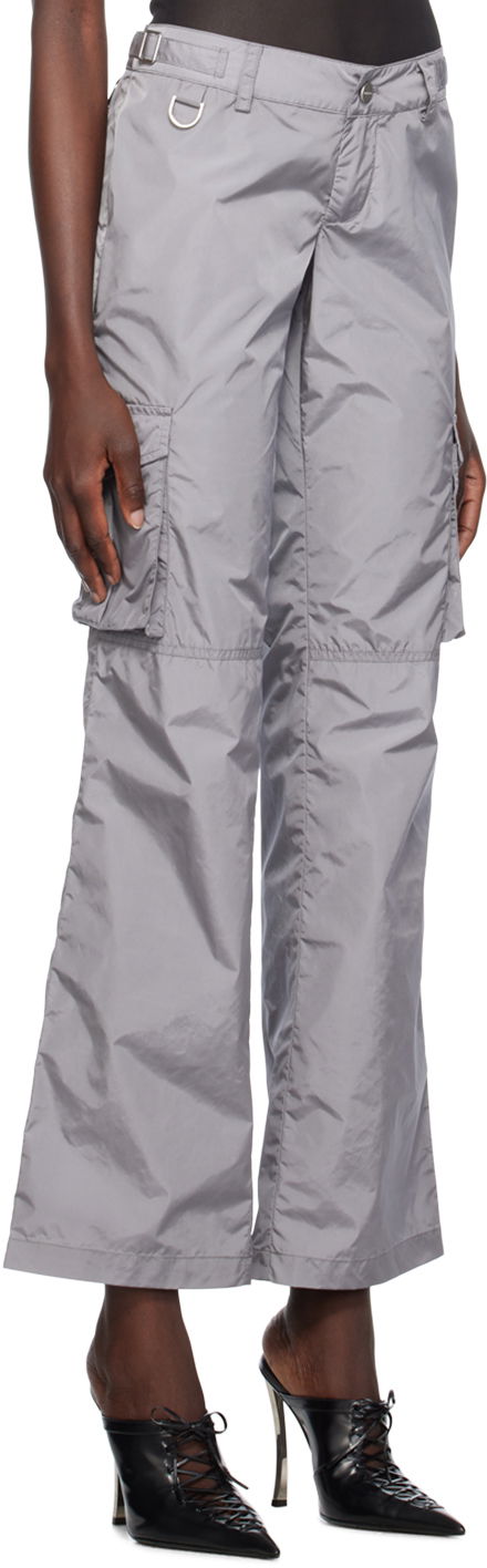 Cargo nohavice Miaou Miaou Elias Cargo Trousers Šedá | 1034NYLSLT, 1