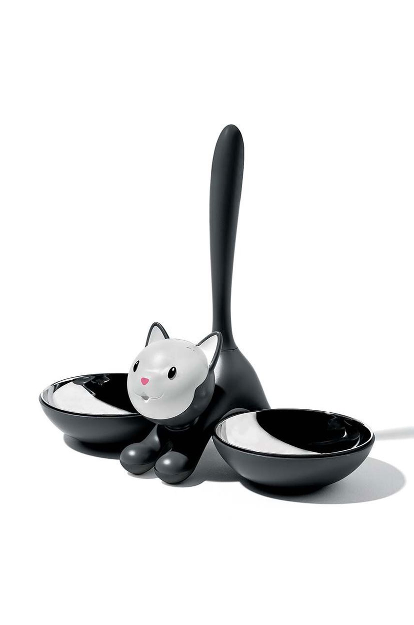 Home decor Alessi Tigrito Pet Bowl Čierna | AMMI09.B