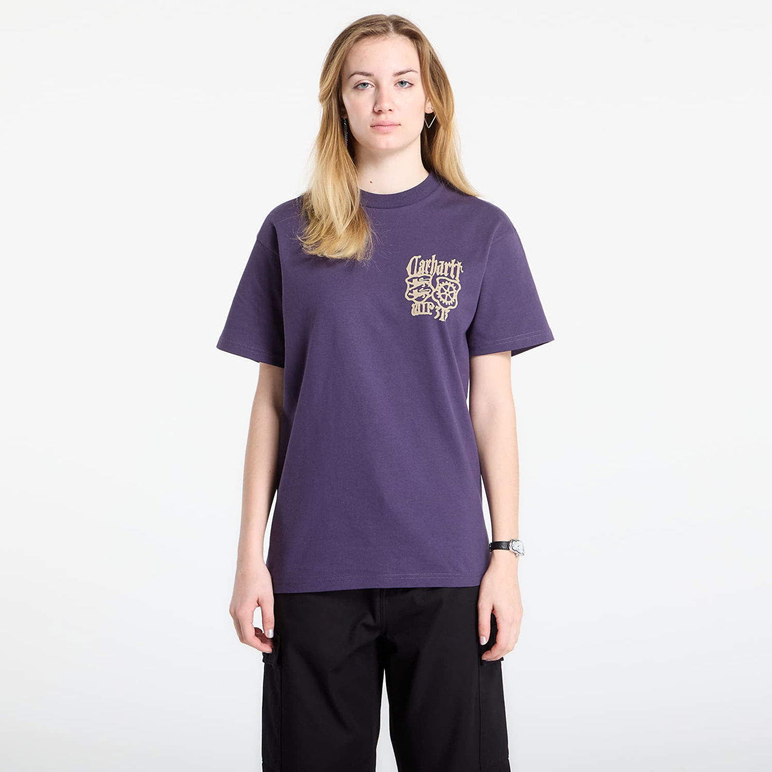 Tričko Carhartt WIP S/S Commuting Tales T-Shirt Fialová | I036010.889XX, 1