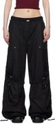 Attico Parachute Cargo Drawstring Trousers