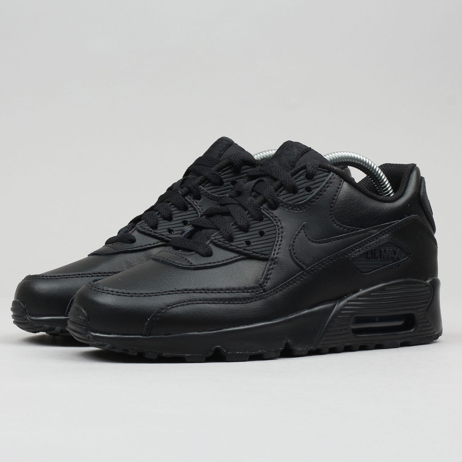 Tenisky a topánky Nike Air Max 90 Leather GS Čierna | 833412-001, 1