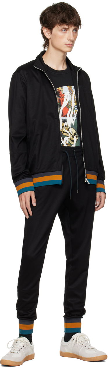 Tepláky Paul Smith PS Paul Smith Striped Sweatpants Čierna | M2R-338Y-L20081, 3
