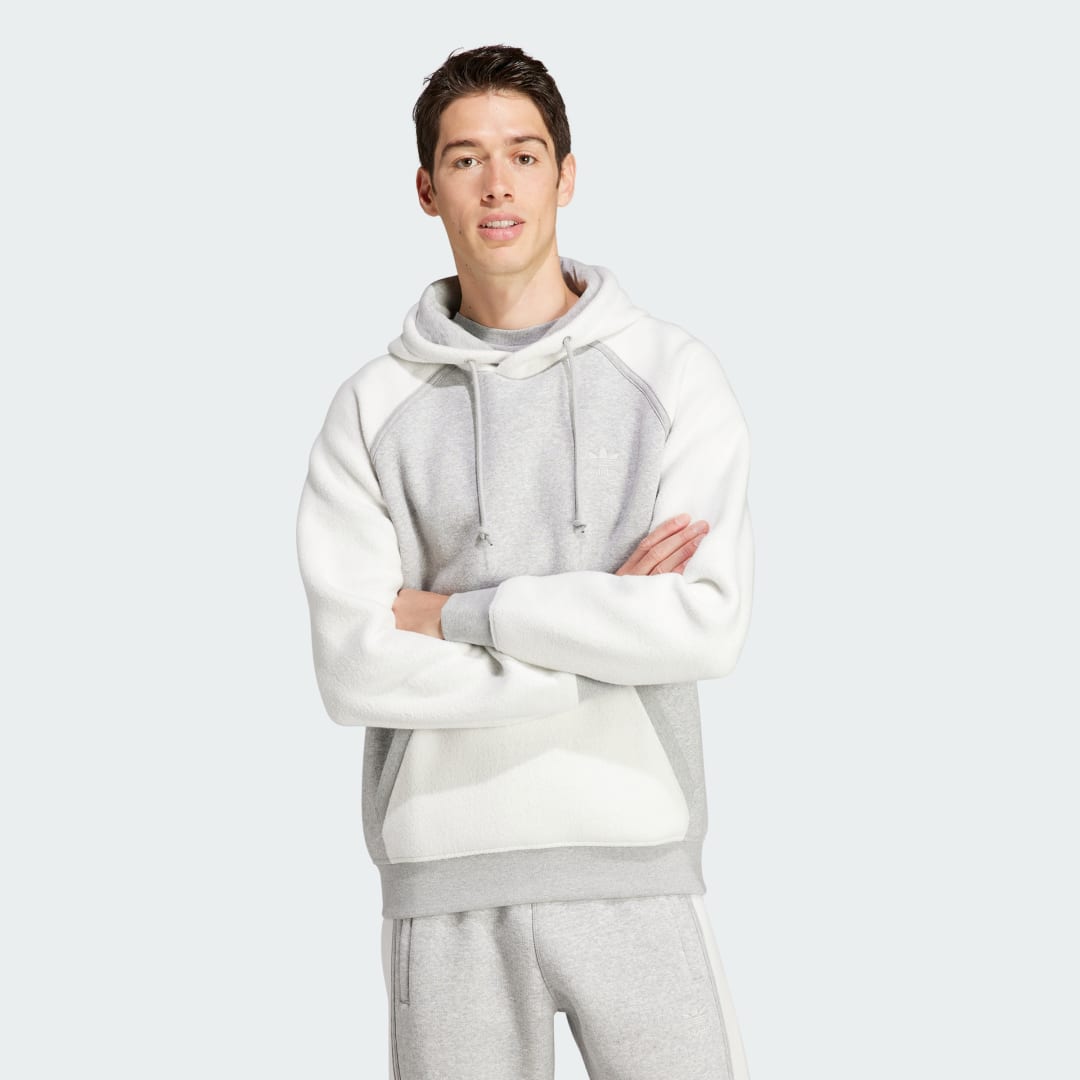 Mikina adidas Originals Essentials+ Trefoil Reverse Biela | IM4449, 0