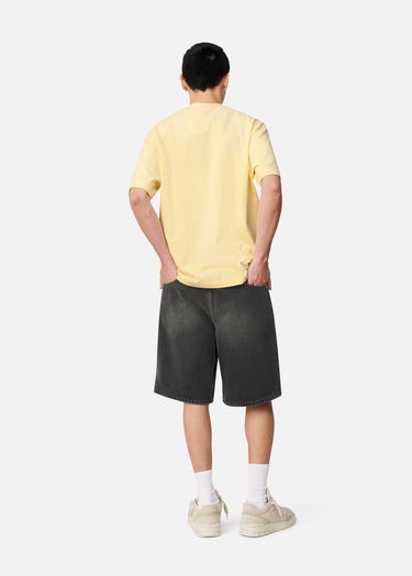 Šortky AXEL ARIGATO Invert Denim Shorts with Patch Pockets Šedá | A3880001, 3