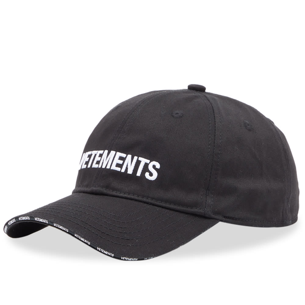 Šiltovka VETEMENTS Logo Cap Čierna | UA53CA150B, 0