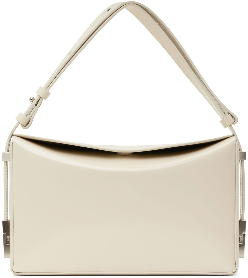 Taška cez rameno OSOI Off-White Leather Shoulder Bag Béžová | 24SSB03004118, 0