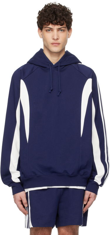 Mikina Y-3 Y-3 Cut Line Hoodie Navy | JM3231, 0