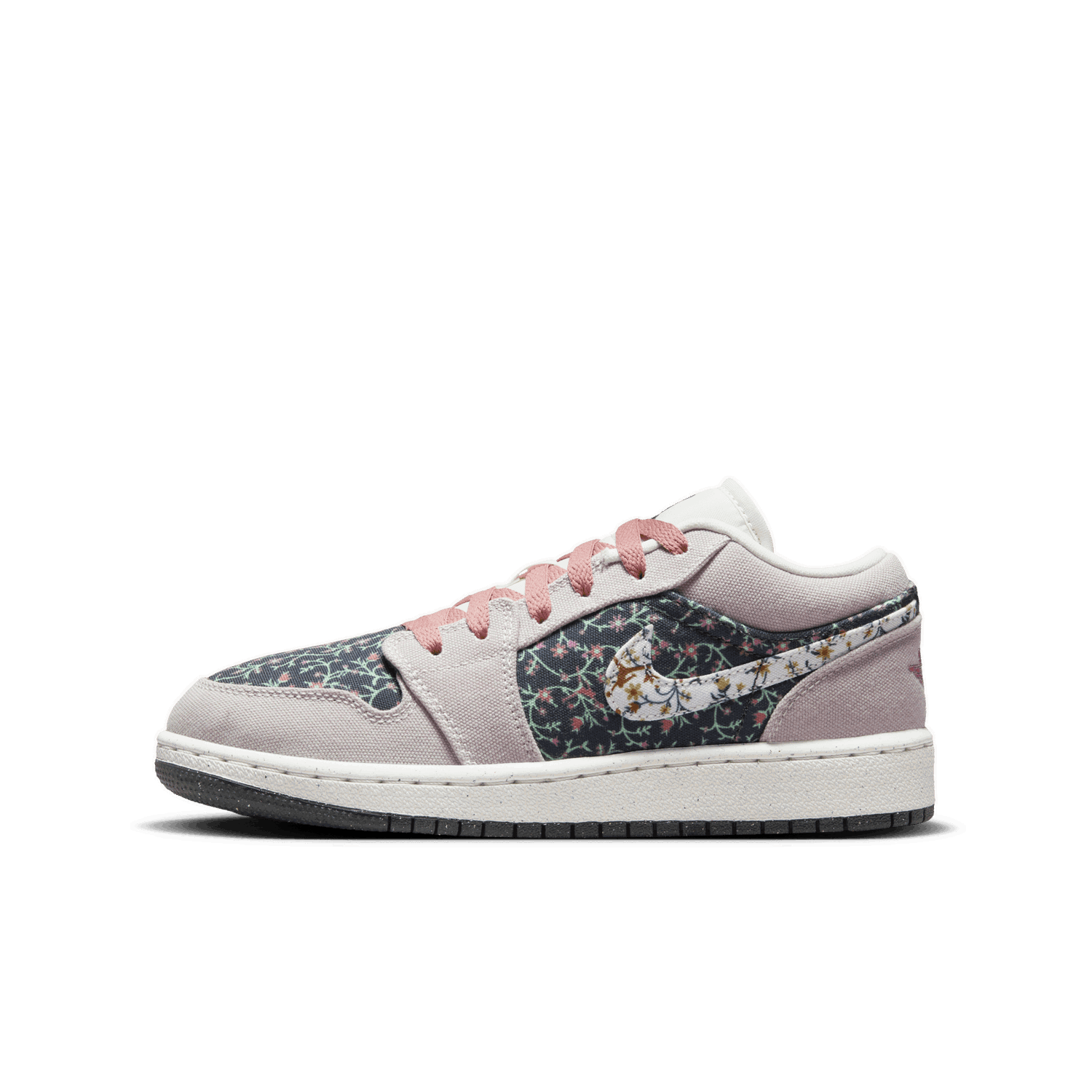 Tenisky a topánky Jordan Air Jordan 1 Low SE "Canvas Floral" GS Ružová | FJ3445-001, 1