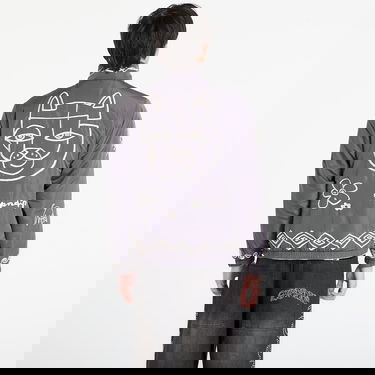 Bunda RIPNDIP Blonded Reversible Jacket Šedá | RNDHOL25103, 5